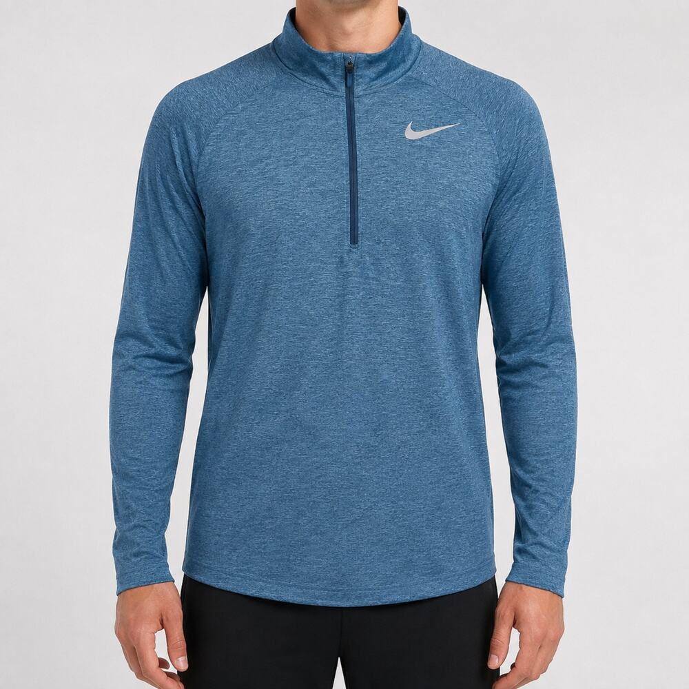 Nike Running Pullover Mens Small Dri-Fit Half Zip Athletic Long Sleeve AQ7903-47